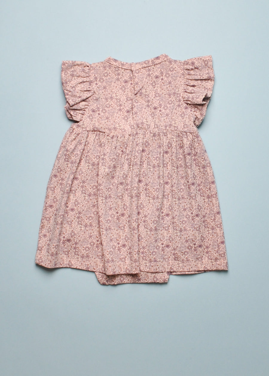 BAMBOO FLOWER ONESIE DRESS