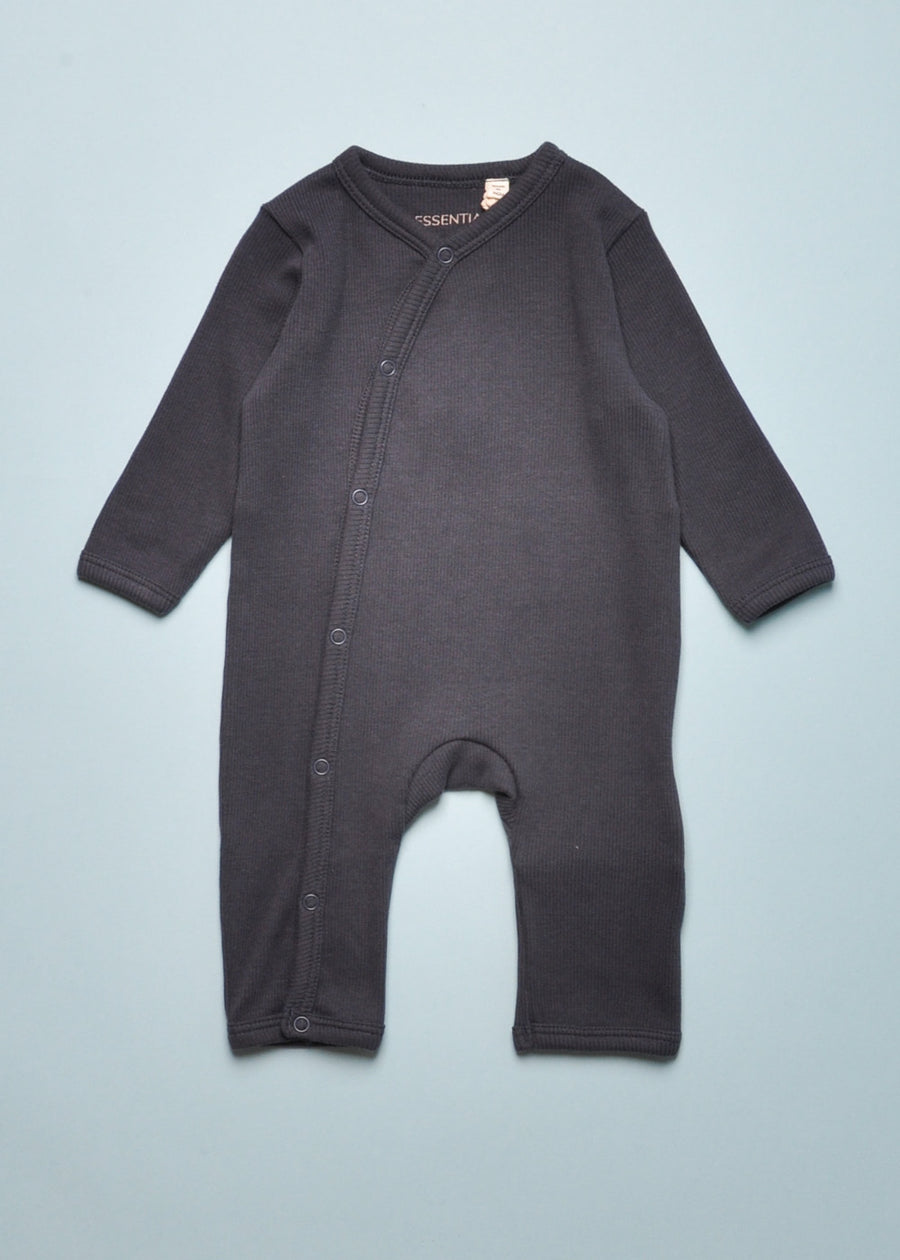 FINE RIB COVERALL - NAVY