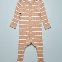 FARLEY KNIT COVERALL - TAUPE