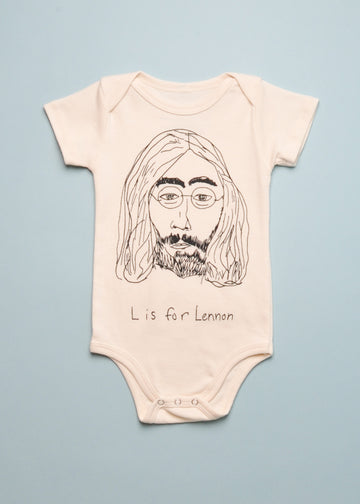 L IS FOR LENNON ONESIE