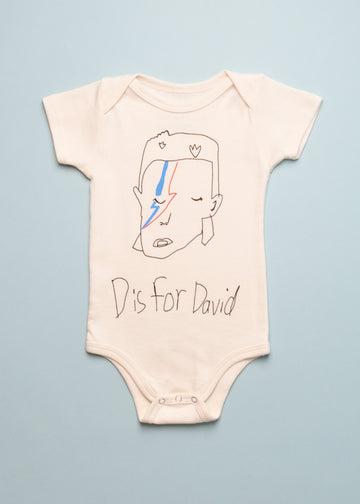 DAVID BOWIE ONESIE