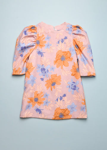 FLORAL PUFF SLEEVE DRESS