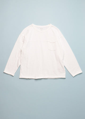 POCKET TEE - ECRU