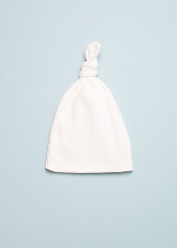 INFANT KNOT HAT - ECRU