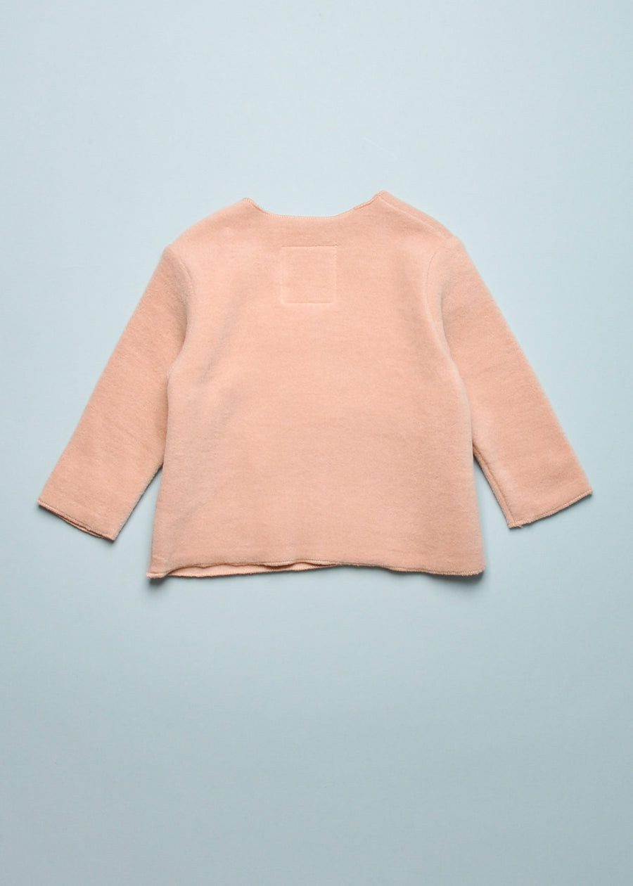 POLAR WRAP JACKET - ART PINK