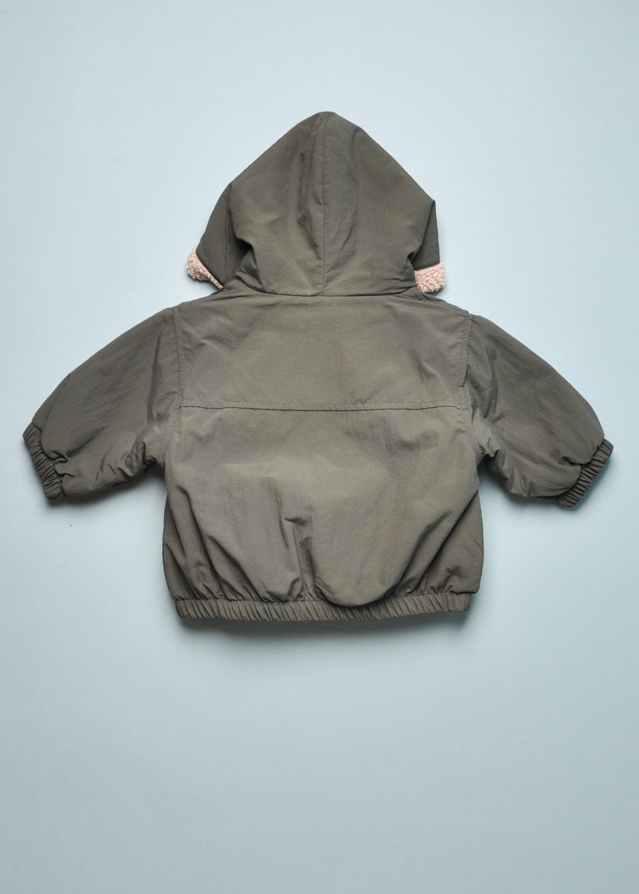 SHERPA LINED BABY PARKA
