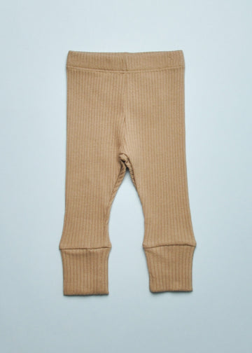 THE RIBBED LEGGING - SAGE