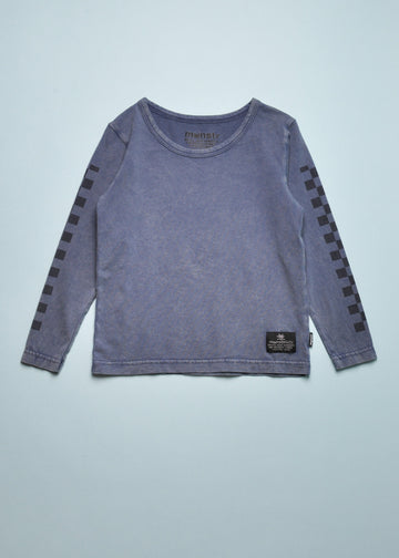 SLEEVE CHECK TEE