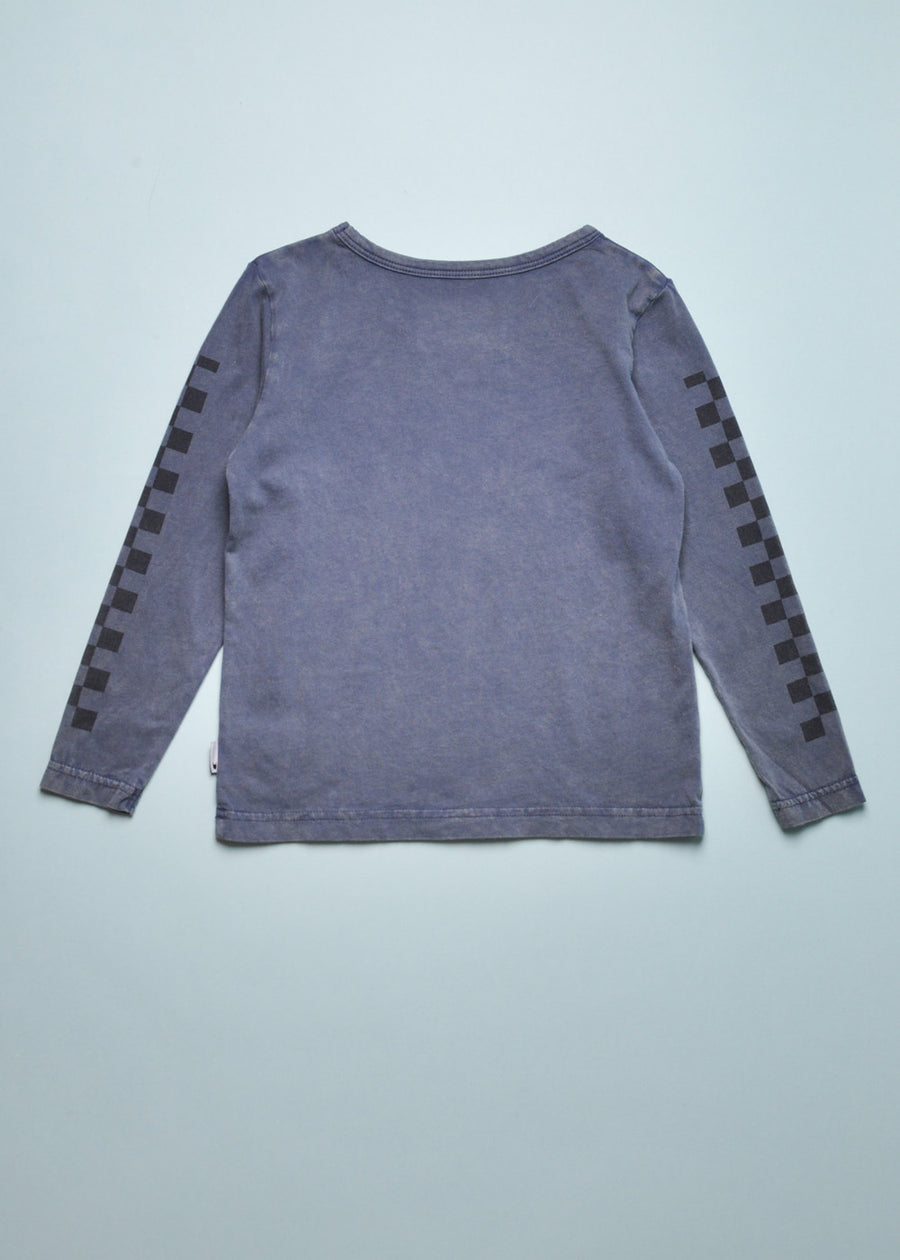 SLEEVE CHECK TEE