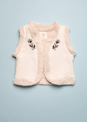 TALITA FUZZY GAUZE VEST