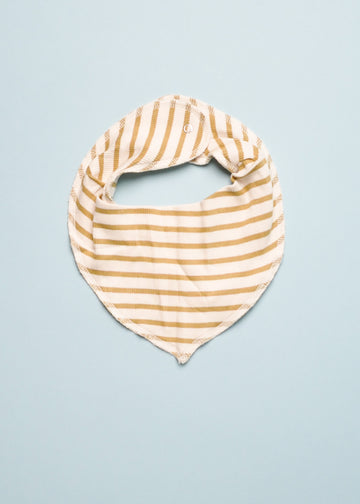 PETIT PIAO BIB - KHAKI GREEN/OFF WHITE