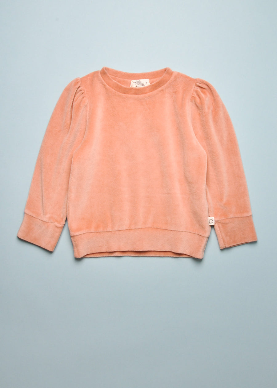 NORA VELOUR SWEATSHIRT