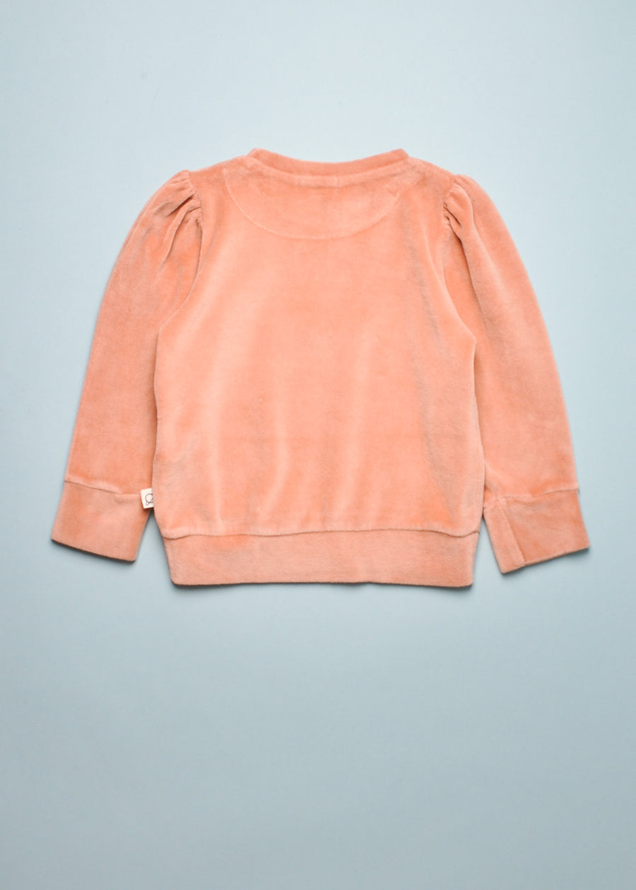 NORA VELOUR SWEATSHIRT