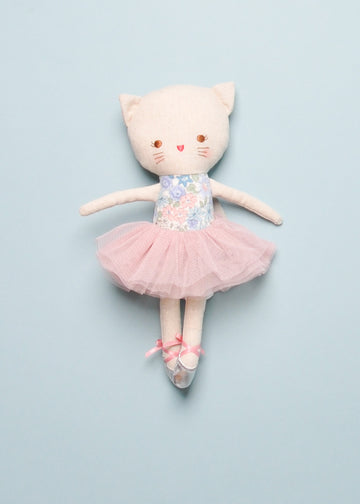 ODETTE KITTY BALLERINA  - LIBERTY BLUE