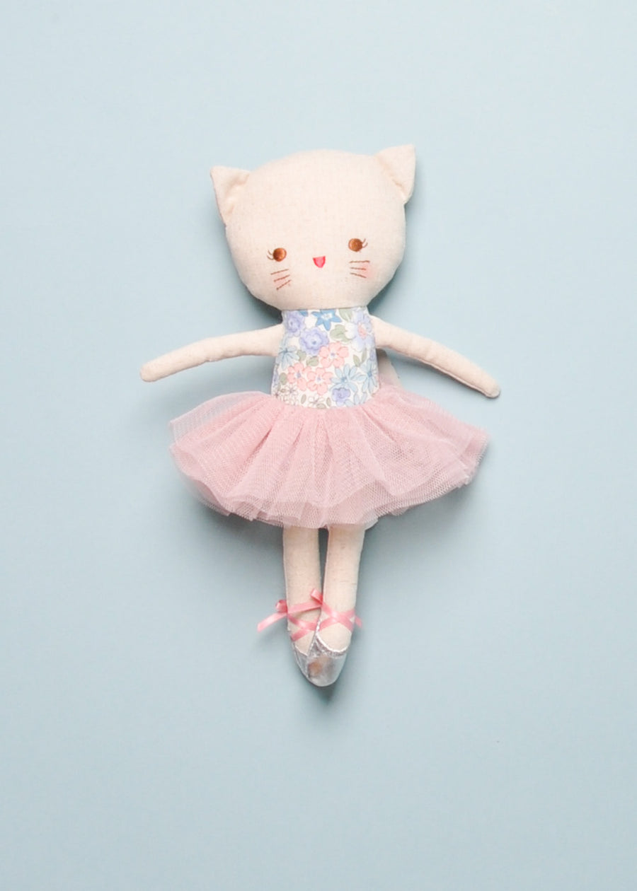 ODETTE KITTY BALLERINA  - LIBERTY BLUE