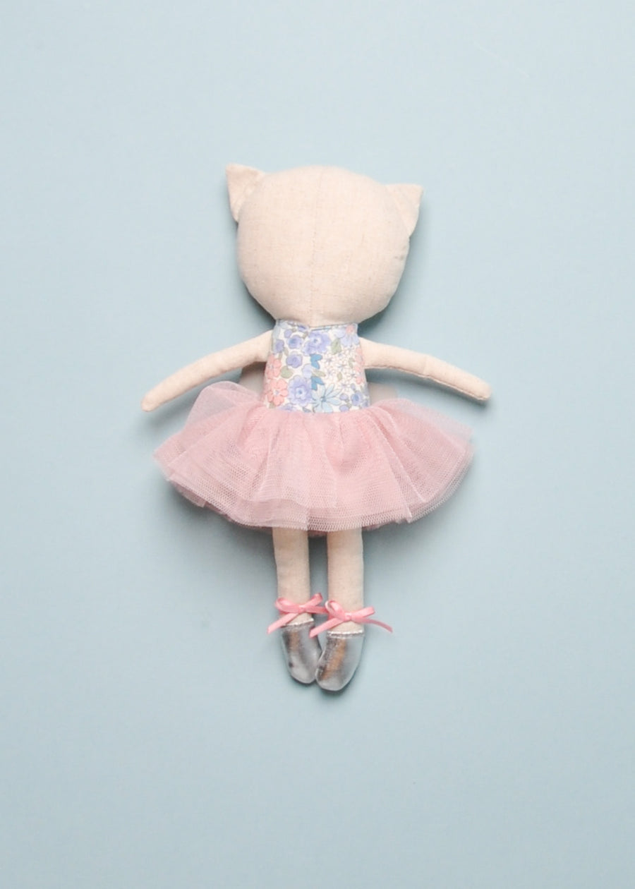 ODETTE KITTY BALLERINA  - LIBERTY BLUE