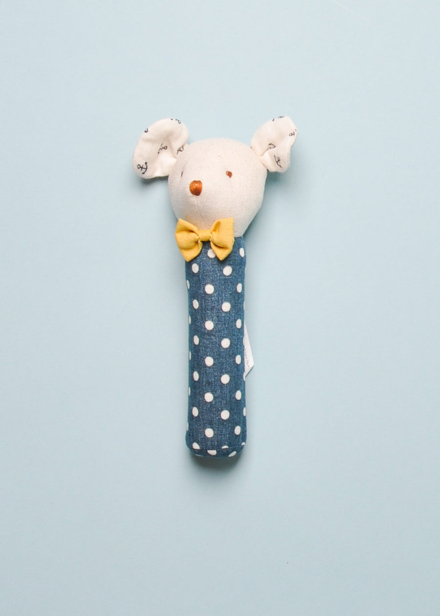 MOUSE SQUEAKER  - NAVY