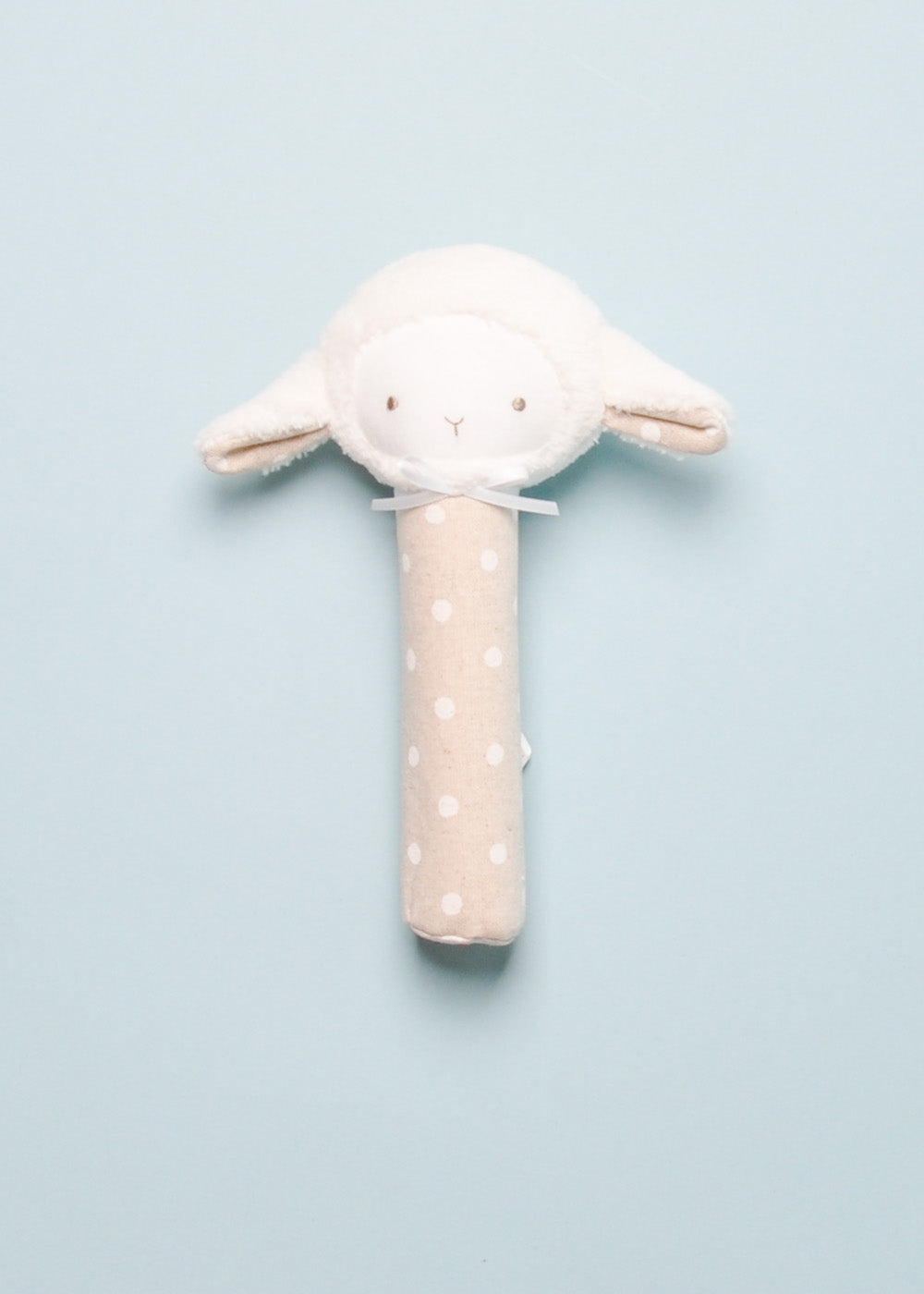 LAMBY SQUEAKER - LINEN SPOT WHITE