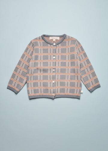 FICKLE CHECK CARDIGAN