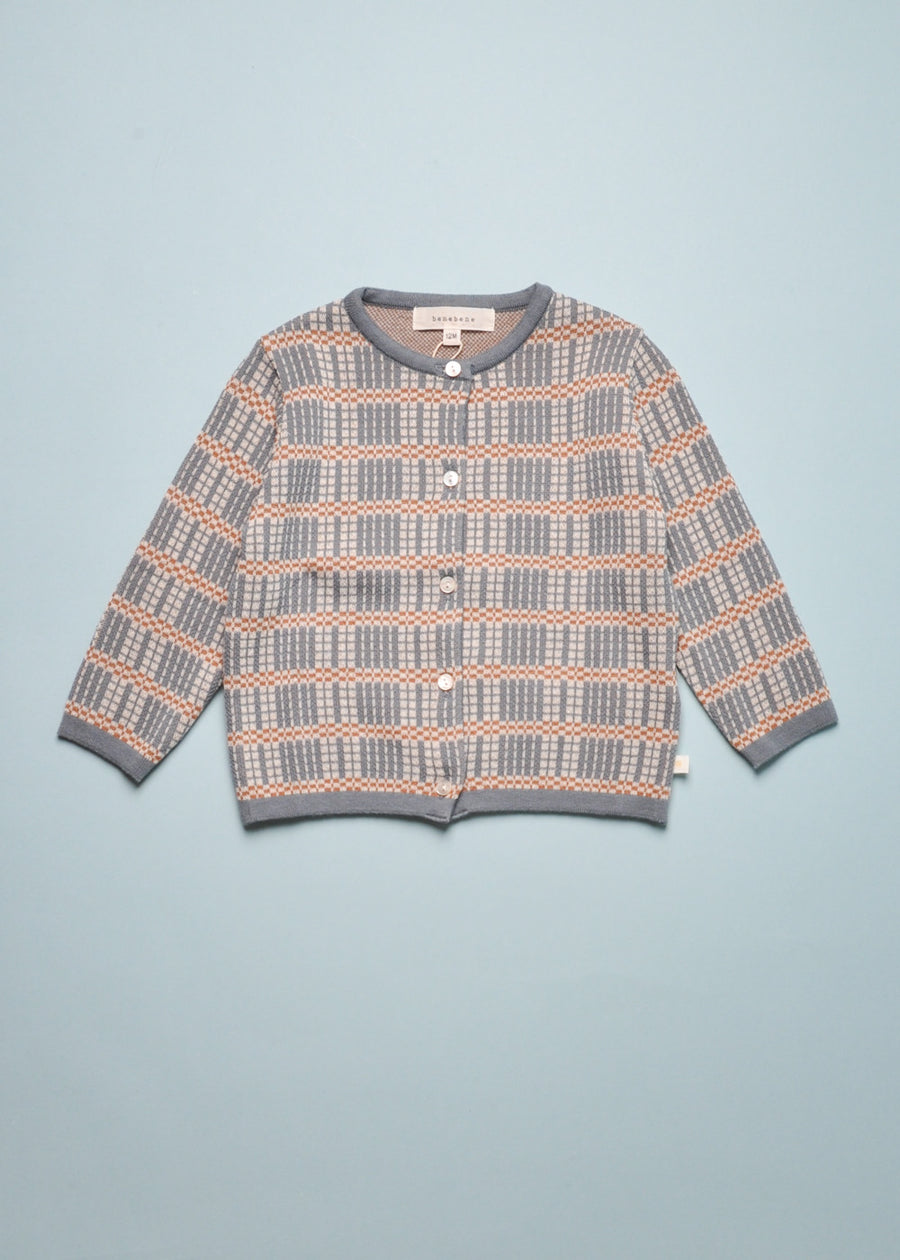 FICKLE CHECK CARDIGAN