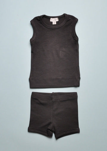 RIBBED LOUNGE SET
