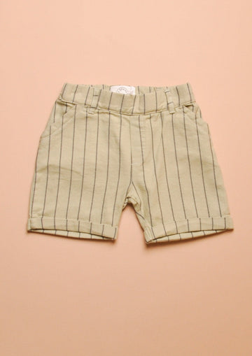 STRIPE PULL-ON SHORTS