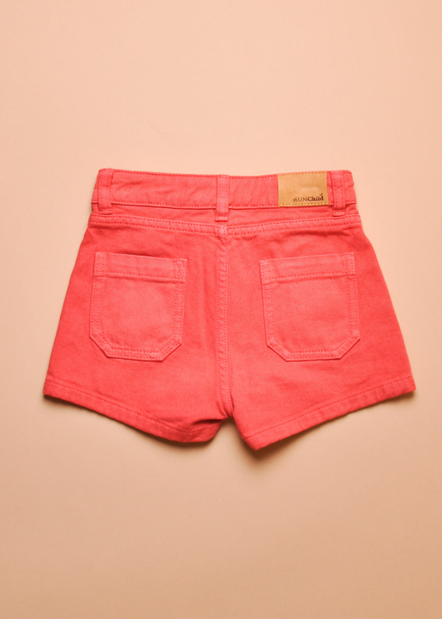 OSTUNI GIRL SHORT - RED