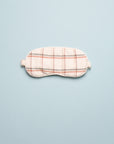 HOLIDAY PLAID SLEEP MASK