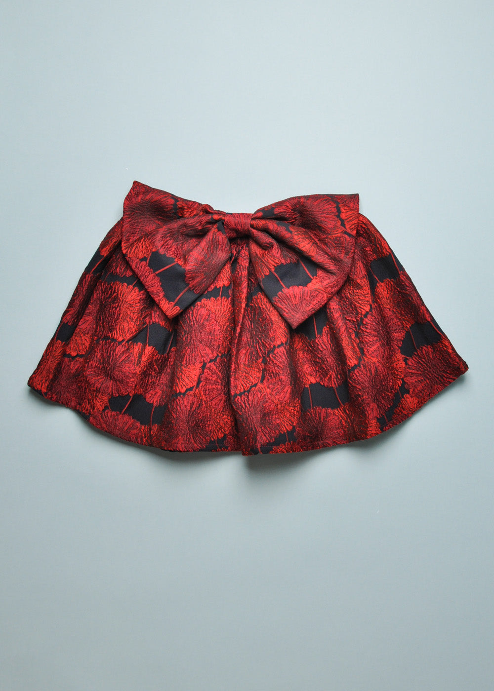 JACQUARD BALLOON SKIRT