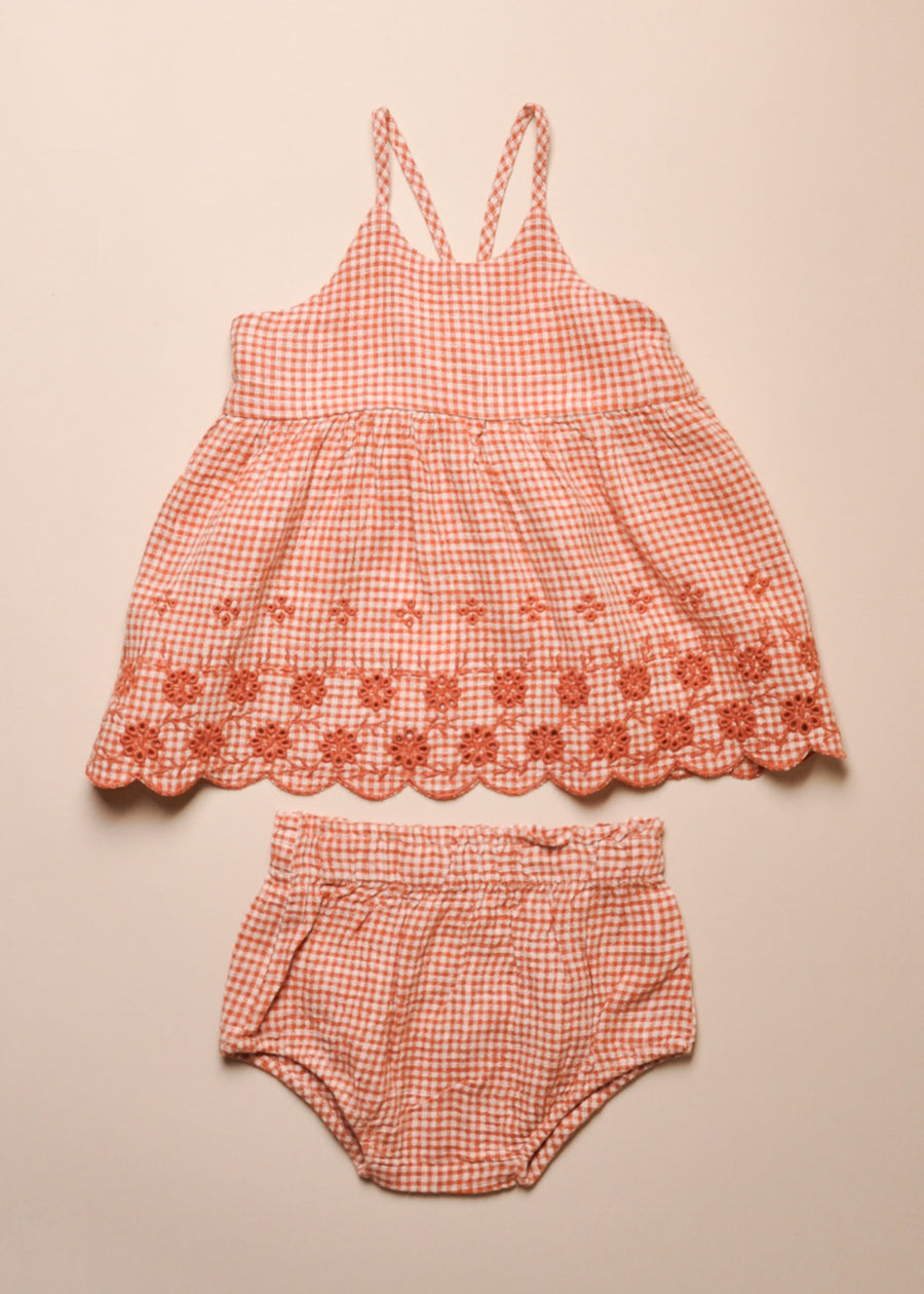 ZENNI GINGHAM SET