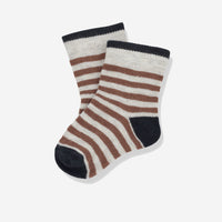 TERZO STRIPE SOCKS - SIENNA