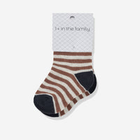 TERZO STRIPE SOCKS - SIENNA