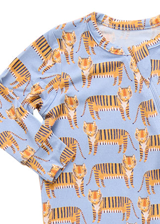 TIGERS BAMBOO ROMPER