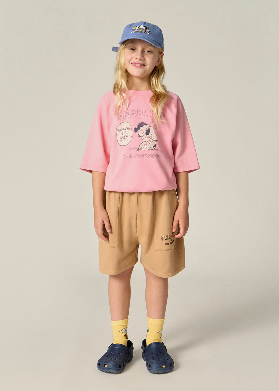 SNOOPY KIDS SWEATSHORT