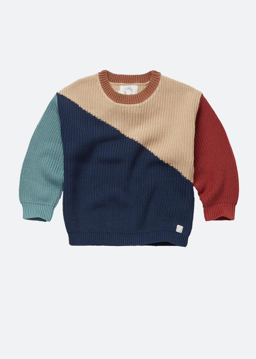 COLOURBLOCK CHUNKY SWEATER