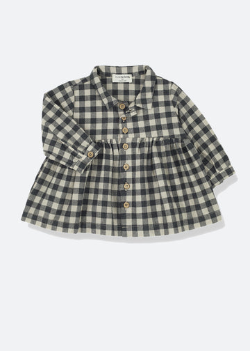 WENDY CHECK BABY DRESS