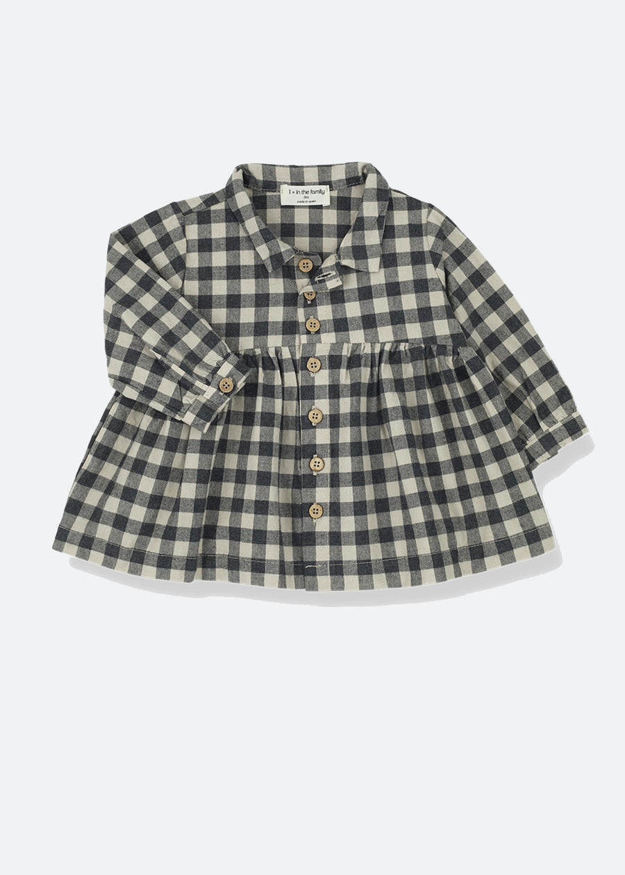 WENDY CHECK BABY DRESS