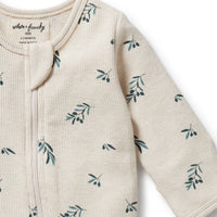 LITTLE OLIVE ZIP ROMPER