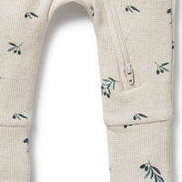 LITTLE OLIVE ZIP ROMPER