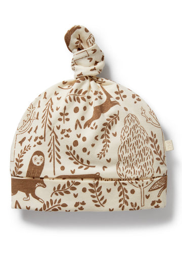 WINTER FOREST KNOT HAT