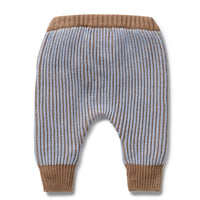 KNIT PANT - COCO BLUE