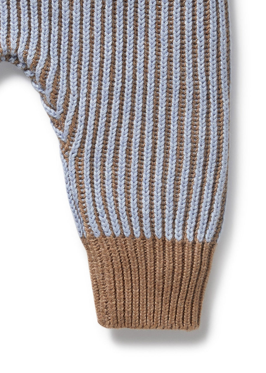KNIT PANT - COCO BLUE