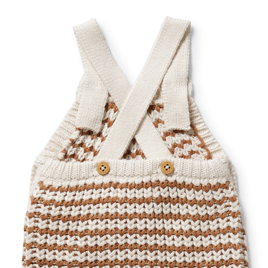 ORGANIC KNIT OVERALL