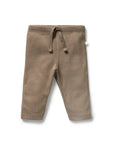 ORGANIC RIB LEGGING - WALNUT