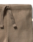 ORGANIC RIB LEGGING - WALNUT