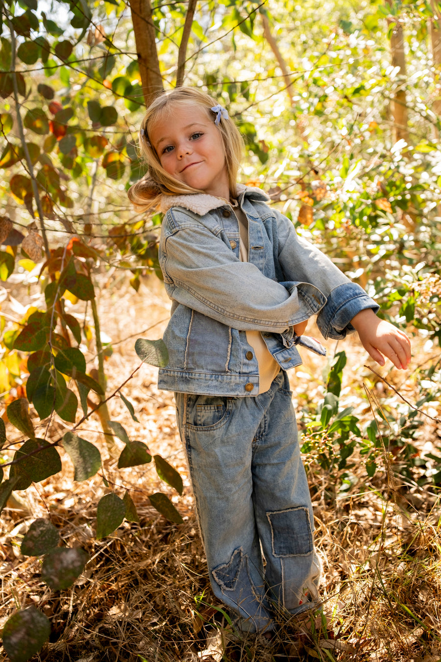 PATCHWORK HEART PANTS