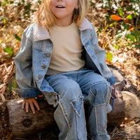 PATCHWORK HEART PANTS