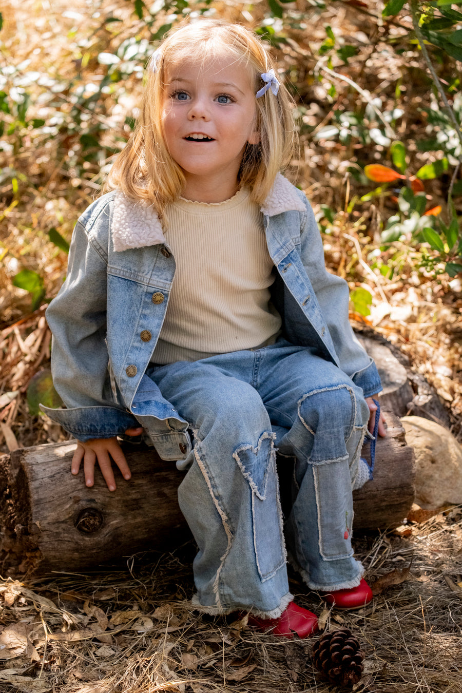 PATCHWORK HEART PANTS