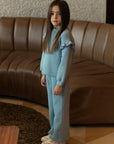 FRILLED SWEATPANTS
