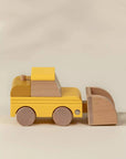 WOODEN BULLDOZER